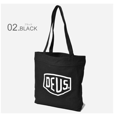 【メール便 送料無料】DEUS EX MACHINA デウス エクス マキナ トートバッグ クラシック トート CLASSIC TOTE DMP77431 NVY BLK NAT RED メンズ レディース ロゴ 鞄 カバン トートバッグ バック シンプル 生成り 肩掛け 黒 白 アウトドア カジュアル