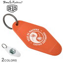 【ネコポス配送】 デウス エクス マキナ キーホルダー ホリデーキータグ DEUS EX MACHINA HOLIDAY KEY TAG DMS2071410 おしゃれ 雑貨 かわいい レトロ アメリカン ギフト プレゼント アクセサリー 小物 ホワイト 白 オレンジ