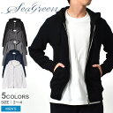 【店内全品P5倍★29日23:59迄】シーグリーン パーカー メンズ オニワッフルフーディー SEAGREEN ONI WAFFLE HOODIE MSEA20A0846-M 長袖 ブランド ロゴ トップス ウェア 羽織 上着 サーフ フード ワンポイント 無地 ジップアップ ダブルジップ 通気性