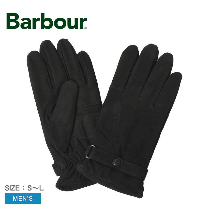 バブアー 手袋 メンズ 【店内全品P5倍★13日23:59迄】【ゆうパケット配送】 バブアー LEATHER THINSULATE GLOVES 手袋 メンズ ブラック 黒 BARBOUR MGL0007 バーブァー ブランド てぶくろ 上品 グローブ 調節 クラシカル おしゃれ シンプル 本革 レザー 大人 プレゼント 贈り物