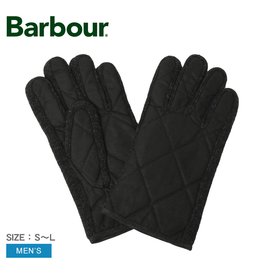 バブアー 手袋 メンズ 【店内全品P5倍★13日23:59迄】バブアー WINTERDALE GLOVES 手袋 メンズ ブラック 黒 BARBOUR MGL0129 バーブァー ブランド 上品 防寒 キルティング グローブ クラシカル おしゃれ 本革 レザー 大人 ビジネス フォーマル プレゼント 贈り物