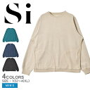 【店内全品P5倍★29日23:59迄】エスアイ スウェット メンズ モス ステッチ ピグメント スウェット SI moss stitch pigment sweat 10822301 ウエア トップス スエット トレーナー プルオーバー クルーネック 長袖 おしゃれ ベーシック