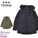 【店内全品P5倍★2日23:59迄】タトラス ダウンコート レディース ミッレー TATRAS MYRRE LTAT21A4858-D アウター ダウン ラクーンファー フェザー ブランド おしゃれ きれいめ 上品 高級感 上着 防寒 通勤 旅行 ギフト プレゼント フード付き