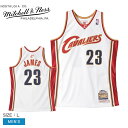▼今だけポイント10倍▼ミッチェル&ネス NBA AUTHENTIC JERSEY CAVALIERS 2003 LEBRON JAMES ユニフォーム メンズ...