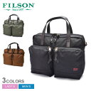 フィルソン ドライデン ブリーフケース ビジネスバッグ メンズ レディース ネイビー 紺 グリーン 緑 ブラウン 茶 FILSON DRYDEN BRIEFCASE 20049878 ブリーフケース PC収納 ブランド アメカジ カジュアル はっ水 撥水 耐摩耗性 おしゃれ