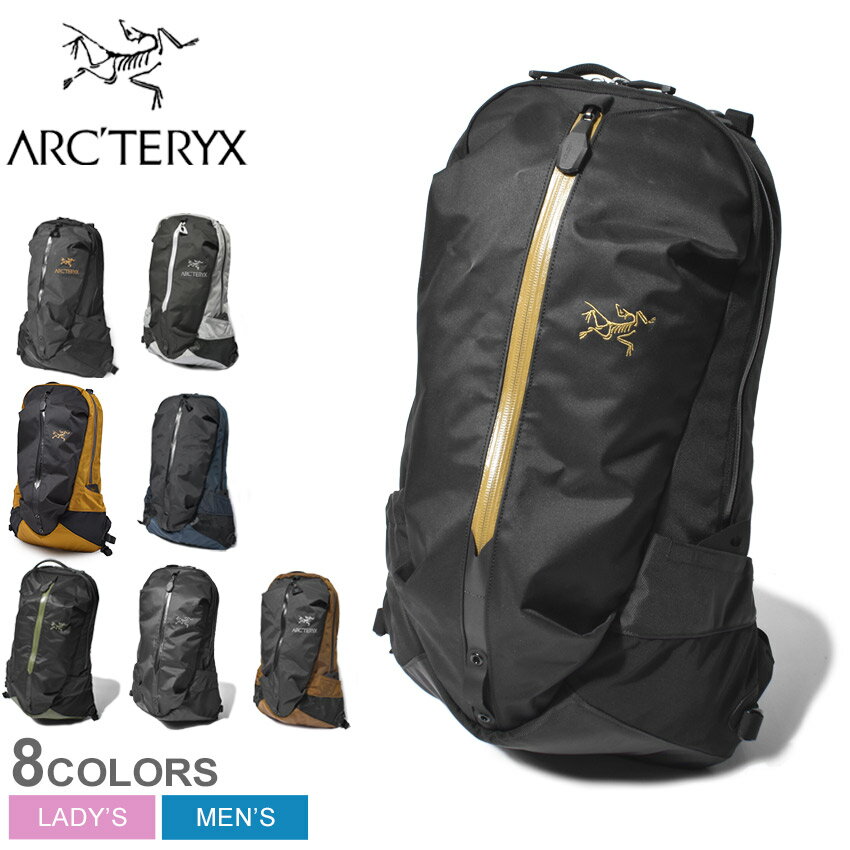 【クーポンで500円引き！】アークテリクス バックパック メンズ レディース アロー 22 バックパック ARC’TERYX ARRO 22 BACKPACK 6029 バックパック リュック 鞄 シンプル カジュアル 人気 防水 通勤 通学 大容量 タウンユース 刺繍 アウトドア スポーツ ブラック