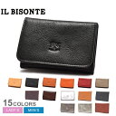 【ネコポス配送】イルビゾンテ カードケース 小物 メンズ レディース ブラック 黒 ブラウン 茶 IL BISONTE CARD CASE SCC004 人気 ...