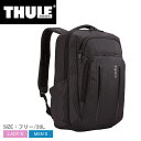 スーリー ノートパソコン用バックパック バックパック メンズ レディース ブラック 黒 THULE Thule Crossover2 3203838 鞄 リュックサック リュック ディパック デイパック シンプル ビジネス 通勤 PC バッグ 収納 大容量 仕事 20L(4)