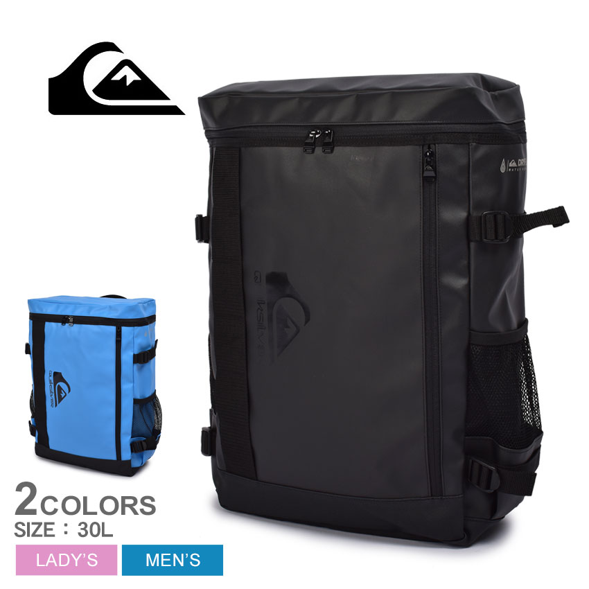 クイックシルバー バックパック メンズ レディース W DEFENSER SQUARE 30L QUIKSILVER QBG231301 ユニセックス 男女兼用 リュックサック 鞄 バッグ リュック かばん 耐水 通勤 通学 多機能 おしゃれ ロゴ ブランド 収納 耐久 大容量