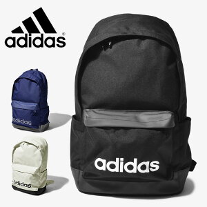 adidas アディダス バックパック リニアロゴ バックパック RINIAROGO BACKPACK FSX25 DT8638 DT8642 DT8640 メンズ レディース リュックサック ブランド アウトドア スクール スポーツ 通勤 通学 カバン 軽量 学校 鞄 黒 白