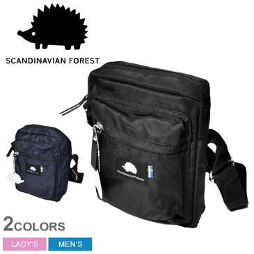 スカンジナビアンフォレスト ショルダーバッグ メンズ レディース スクエアミニショルダー SCANDINAVIAN FOREST 235-KEXP106 通学 通勤 ユニセックス シンプル コンパクト かばん 旅行 おしゃれ ブランド 北欧 かわいい タウンユース