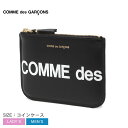 コムデギャルソン HUGE LOGO WALLET コインケース メンズ レディース ブラック 黒 COMME des GARCONS SA8100HL 財布 ...