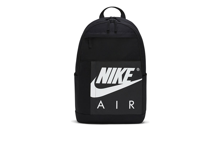 ▼クーポン利用で100円引き▼ナイキ バックパック メンズ レディース エレメンタル NIKE AIR バックパック NIKE DJ7370 010 リュック リュックサック バック カバン ブランド シンプル カジュアル スポーティ スポーツ ロゴ 鞄 通学 通勤 スポーティ ブラック 黒