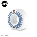 ジャート スケートボード WOODSTOCK 54mm 102A ウィール パック ウィール メンズ レディース ホワイト 白 ブルー 青 ブラウン 茶 JAR...