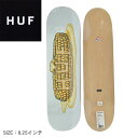 ハフ ON THE COB DECK スケートボード メンズ レディース ホワイト 白 ベージュ HUF AC00806 ストリート アウトドア スポーツ ボー...