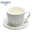 ŹP5ܡ2723:59ۥӥ åסå ޥ˥ åס ARABIA MAINIO TEA CUP  SAUCER 1025645 1025646  ̲  å ե £ʪ ƫ å Υȡ