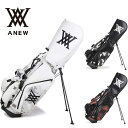 アニューゴルフ ANEW GOLF キャディバッグ INDI CAMO STAND BAG インディカモスタンドバッグ AGDUUSB03BKF BLACK