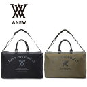 アニューゴルフ ANEW CASUAL BOSTON BAG アニューカジュアルボストンバッグ AGDUUBB05BKF BLACK