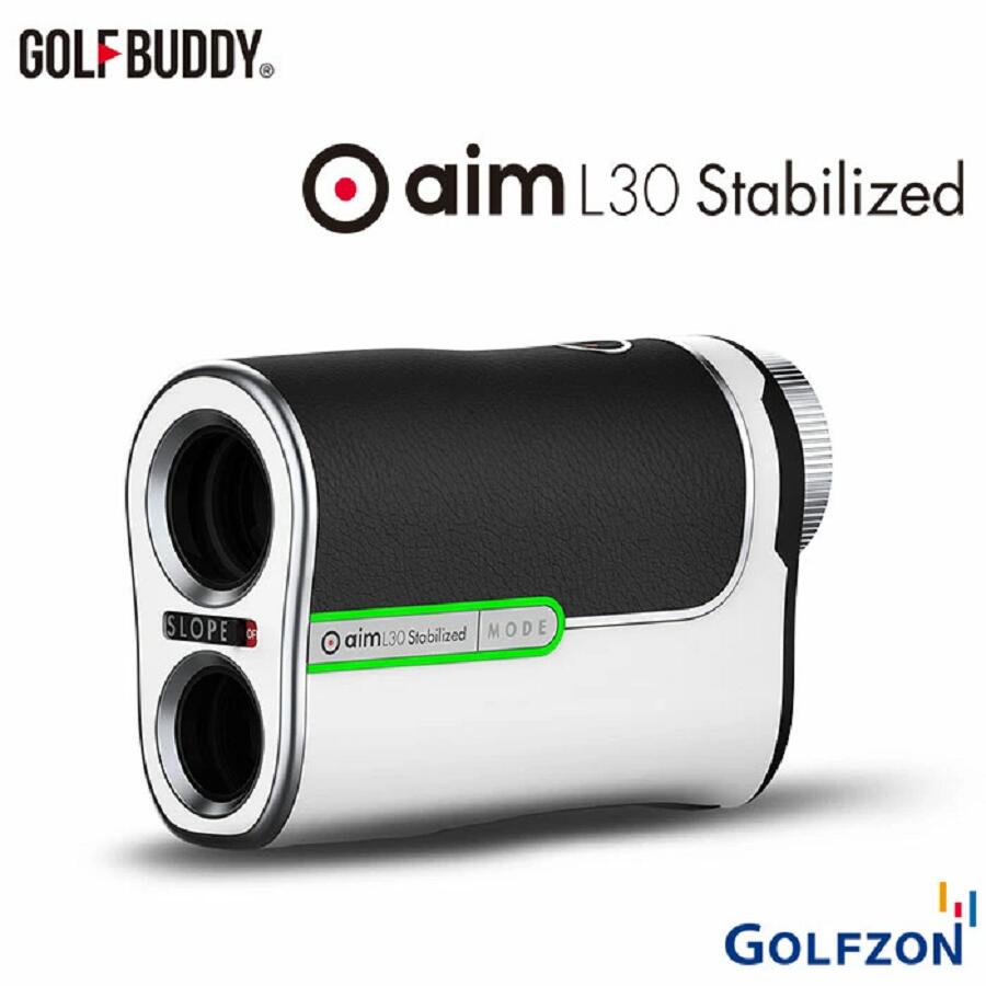 【新商品】GOLFBUDDY(ゴルフバディ)aim エイム L30 ホワイト/ブラック ゴルフ用 レーザー距離計