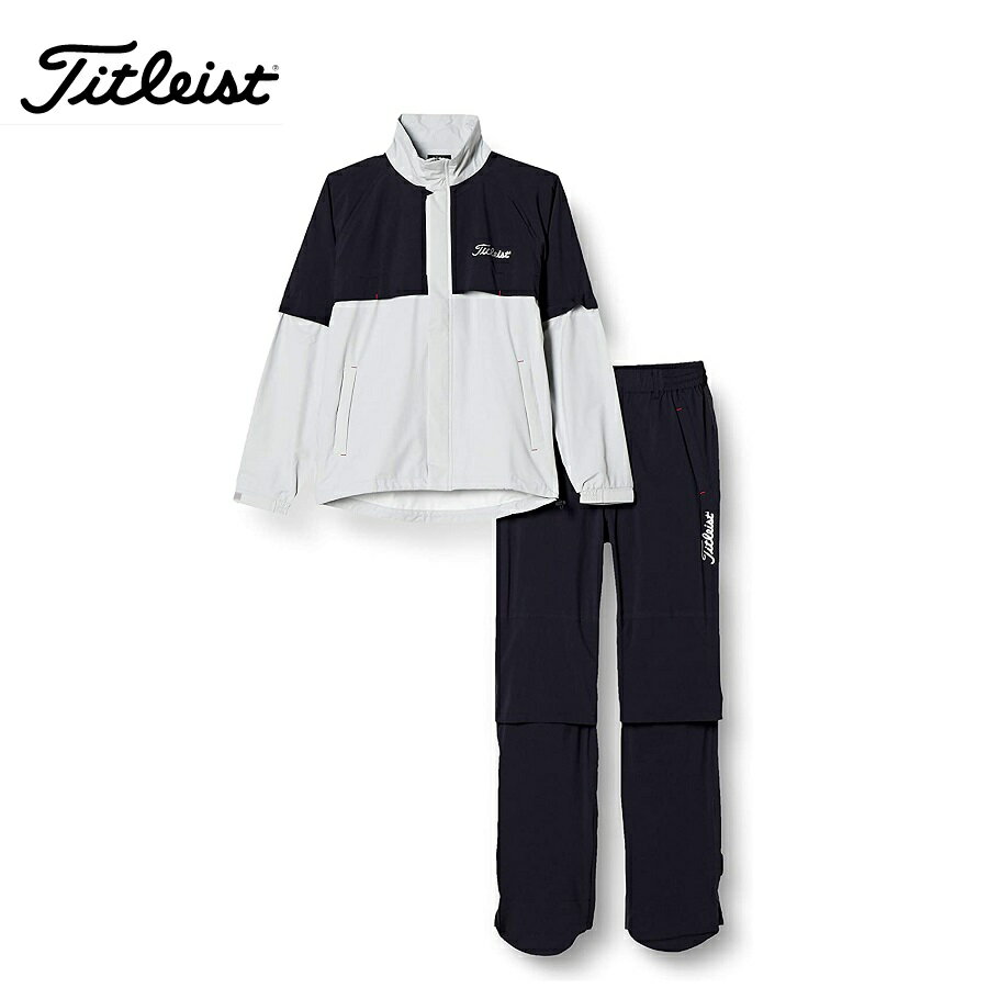 【即納】(タイトリスト)titleist apparel レインウェアTSMR1695 TSMR1695 BK ブラック L