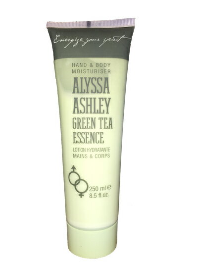 アリサ アシュレイ グリーンティ エッセンス ハンド & ボディローション 250ml【Alyssa Ashley Green Tea Essence Hand & Body Lotion 250ml 8.5oz New Sealed】