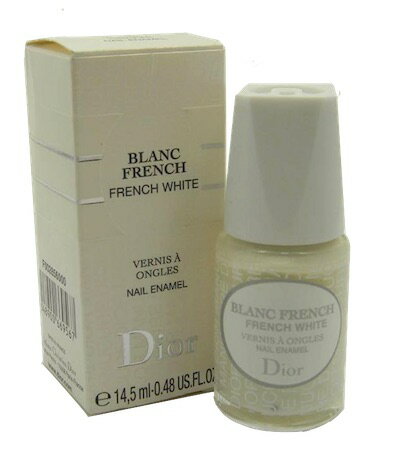 ǥ ֥ եۥ磻 ͥ륨ʥݡåDior Blanc French White Nail Enamel Polish New In Box