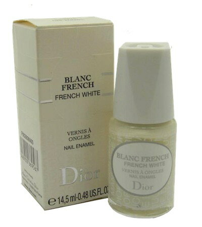 ディオール ブランク フレンチホワイト ネイルエナメルポーリッシュ【Dior Blanc French White Nail Enamel Polish New In Box】
