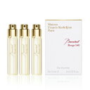 メゾン フランシス クルジャン バカラ ルージュ 540 オードパルファン トラベルスプレー レフィル 3x11ml【Maison Francis Kurkdjian Baccarat Rouge 540 EDP Travel Spray Refill 3x11ml】