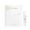 メゾン フランシス クルジャン アクア ユニヴェルサリス オードトワレ お試しチューブサンプル 2ml【Maison Francis Kurkdjian Aqua Universalis EDT Vial Sample 2ml 0.06oz New With Card】