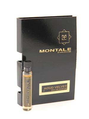 ユリリック デ バレン モンタル ウードベルベット オードパルファン お試しチューブサンプル 2ml【Montale Aoud Velvet EDP Vial Sample 2ml New With Card】