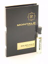 モンタル ゴールデン ウード オードパルファン お試しチューブサンプル 2ml【Montale Golden Aoud Eau De Parfum Vial Sample 2ml With Card】
