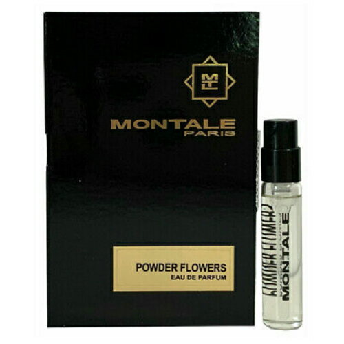 モンタル パウダー フラワー オードパルファン お試しチューブサンプル 2ml【Montale Powder Flowers Eau De Parfum Vial Sample 2ml New With Card】