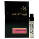 ^ veBt[eB I[hpt@ `[uTv 2mlyMontale Pretty Fruity Eau De Parfum Vial Sample 2ml New With Cardz