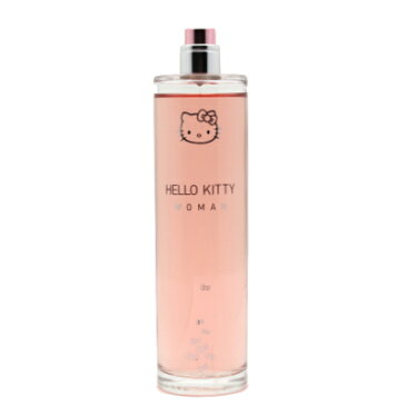 ハローキティ ウーマン オードトワレ スプレー 100ml（テスター/キャップなし）【Hello Kitty Woman 100ml Eau de Toilette EDT Spray New Tester no cap】