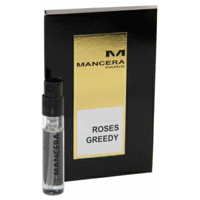 楽天ZABEL BEAUTYマンセラ ローズグリーディー オードパルファン お試しチューブサンプル 2ml【Mancera Roses Greedy EDP Vial Sample 2ml New With Card】