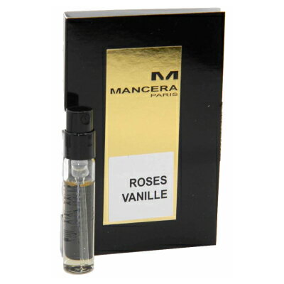 マンセラ ローズヴァニーユ オードパルファン お試しチューブサンプル 2ml【Mancera Roses Vanille EDP Vial Sample 2ml New With Card】