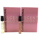 コスチューム ナショナル セント グロス オードパルファン お試しチューブサンプル 2個セット 2x1.5ml【Costume National Scent Gloss EDP Vial Sample 2x1.5ml New With Card Lot of 2 】