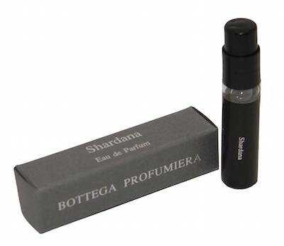 ダナ ボッテガ プロフミエラ シャルダナ オードパルファン お試しチューブサンプル 2.5ml【Bottega Profumiera Shardana Eau de Parfum Vial Sample 2.5ml】