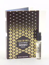 メモ イーリャ ドゥ メーウ オードパルファン お試しチューブサンプル 2ml【MEMO Ilha Do Mel EDP 2ml Vial Sample Spray With Card】