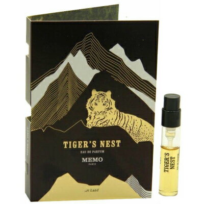 メモ タイガーズ ネスト オードパルファン お試しチューブサンプル 2ml【MEMO Tiger's Nest EDP 2ml Vial Sample Spray With Card】