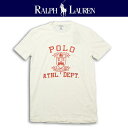 ラルフローレン　【RALPH LAUREN】　カレッジ風プリント "MCM LXVII Tシャツ