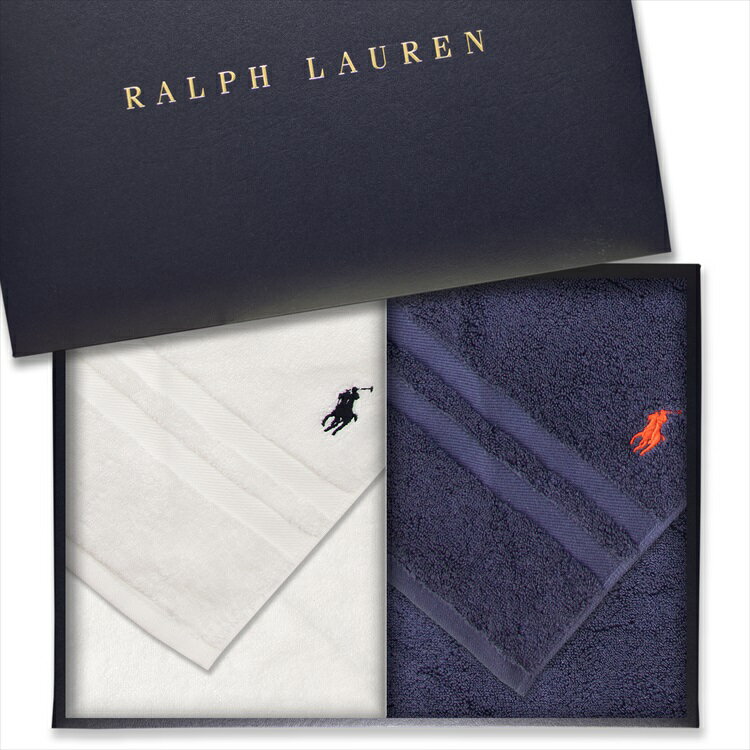 RALPH LAUREN（ラルフローレン）『フェイスタオル2枚セット』