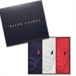 ラルフローレン 【RALPH LAUREN】ラルフローレン大判ハンドタオル3枚セット