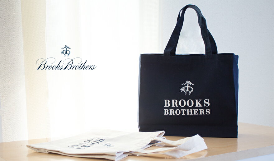 BROOKS BROTHERS（ブルックスブラザース）オーガニックコットントートバッグ