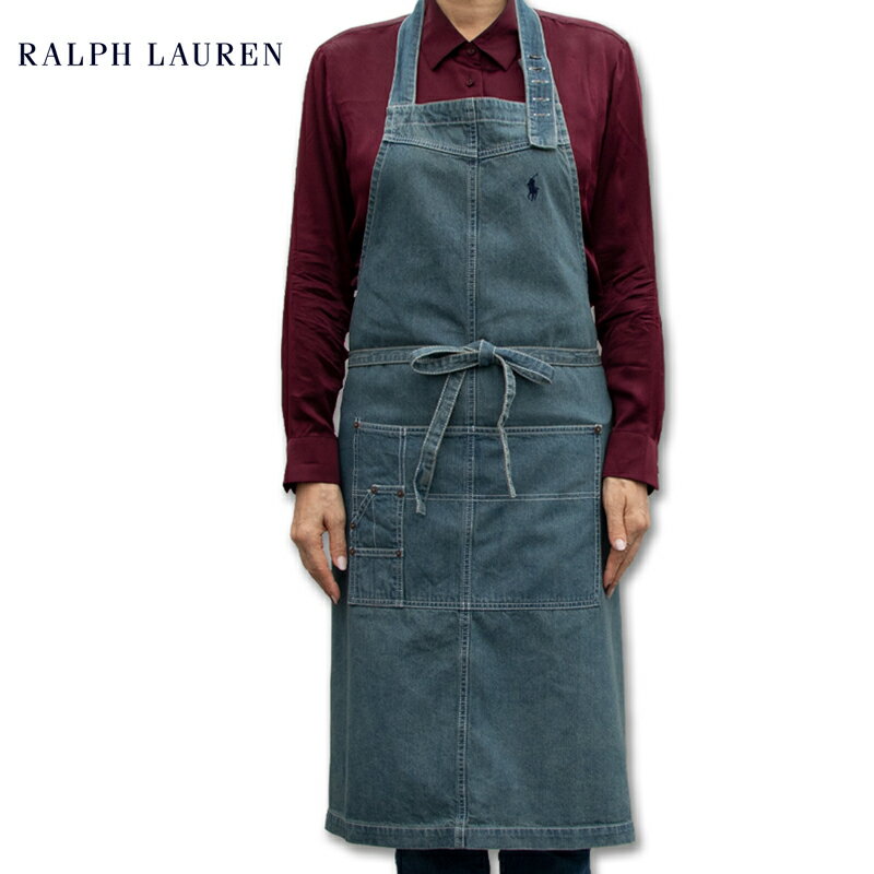 RALPH LAUREN（ラルフローレン）　デニムエプロン