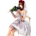 ハロウィン コスプレ 花嫁 レディース 女性 大人用 ワンピース ホラー ゾンビ デビル 花嫁ゾンビ バンパイア おばけ ダンス パーティー イベント コスチュ...