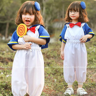 ハロウィン コスプレ 子供 あひる 仮装 衣装 子供 可愛い ハロウィン 衣装 アニメ 動物 ハロウィン 仮装 子供 オーバーオール キッズ ハロウィン 衣装 面白い 女の子 男の子 セーラー服 ハロウィン仮装 コスプレ衣装 ハロウィン衣装110cm 120cm 130cm ホワイト ブルー