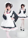 ハロウィン コスプレ レディース メイド 仮装 衣装 女性 可愛い ハロウィンコスプレ ワンピース レディース 大人 ハロウィン仮装 コスプレ衣装 正統派メイド こすぷれ コス 男ウケ セクシー 大きいサイズ ゴスロリ エプロンドレス ハロウィン衣装(3)
