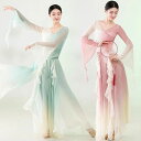ダンス衣装 セットアップ レディース 長袖 メッシュ トップス ロング丈 パンツスカート フレアスカート 美しい ライン ふんわり ダンス 衣装 レディース 大...