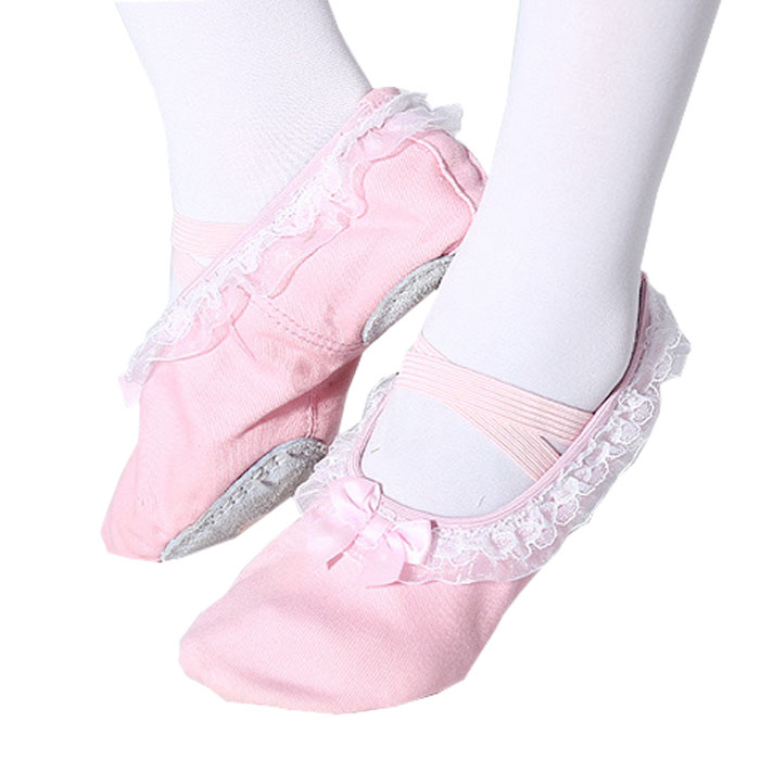 可愛いリボン付き 子供から大人 素敵な バレエシューズ 16 5cm 22 0cm 子供 ジュニア キッズ 大人 シューズ スプリットタイプ バレエ用品 練習着 ダンス 発表会 レッスン バレエ